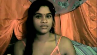 Delicious and genuine Desi young hottie on webcam show 